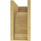 Ekena Millwork 10"W x 20"D x 20"H Classic Warren Rough Cedar Woodgrain TimberThane Corbel, Primed Tan CORUR10X20X20WARRCPR - alternate 5